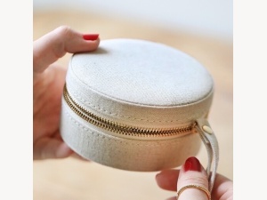 Sieradendoosje linnen