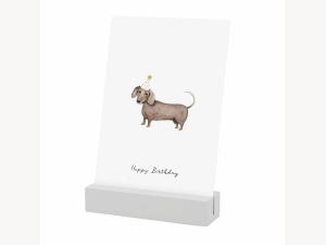 x Kaart standaard wit hartje