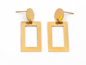 Z Oorbellen rechthoek